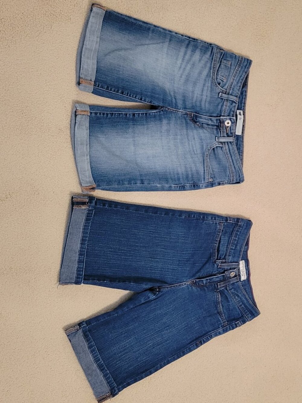 Bundle of 2 Pairs of Levi's Denim Shorts, Size 2P